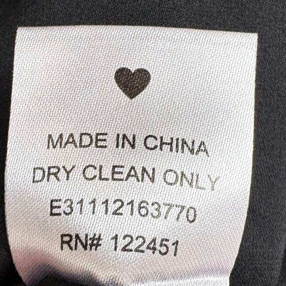 Erin Fetherston Resort 2014 Doily Jacquard Bow Back Dress Black Silver Size 2 - Picture 6 of 12